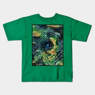 Earth, Sky, and Sea Kids T-Shirt